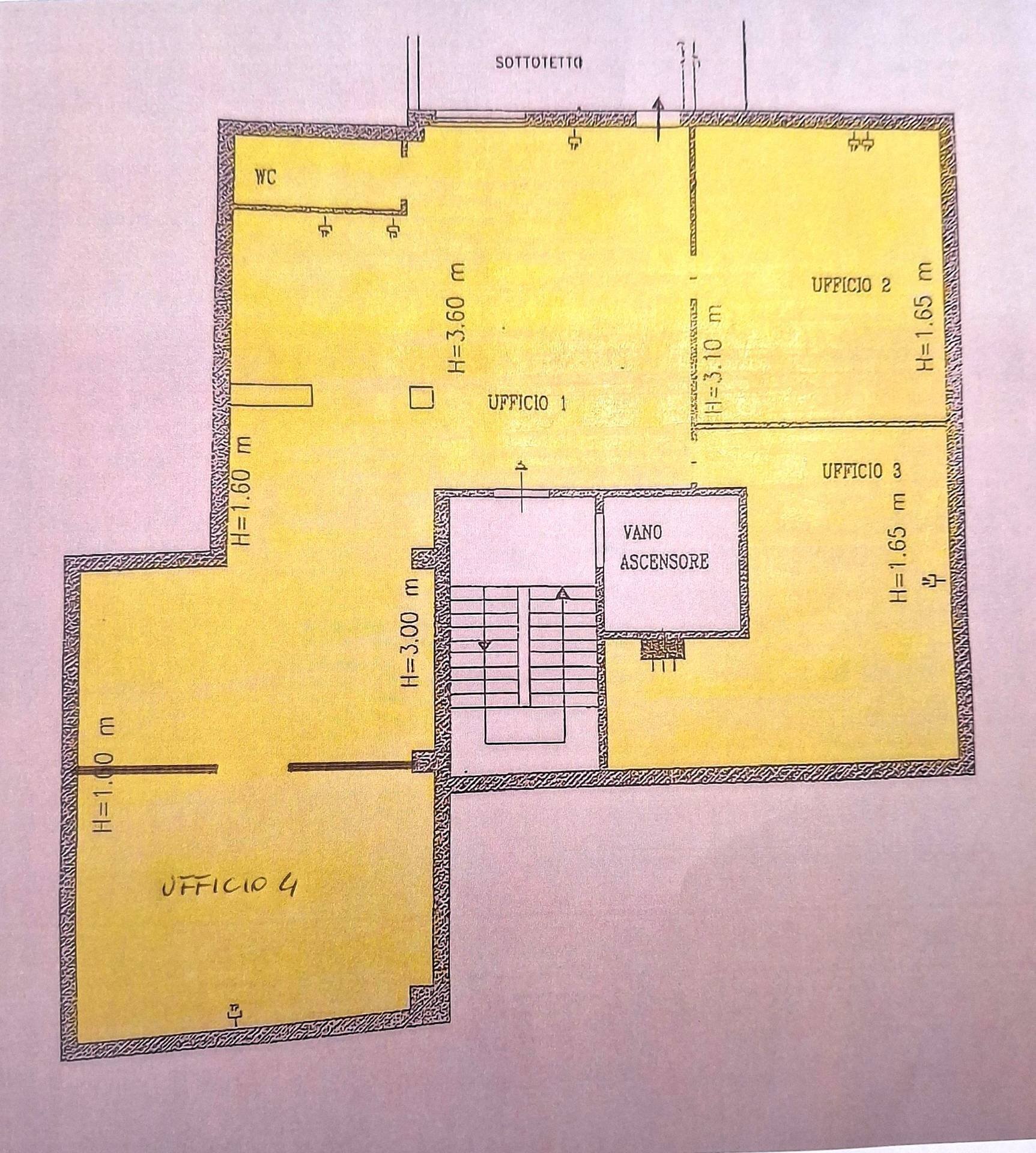 Foto 22 - Office Via Borgo Dei Leoni, Ferrara - floor plans 1