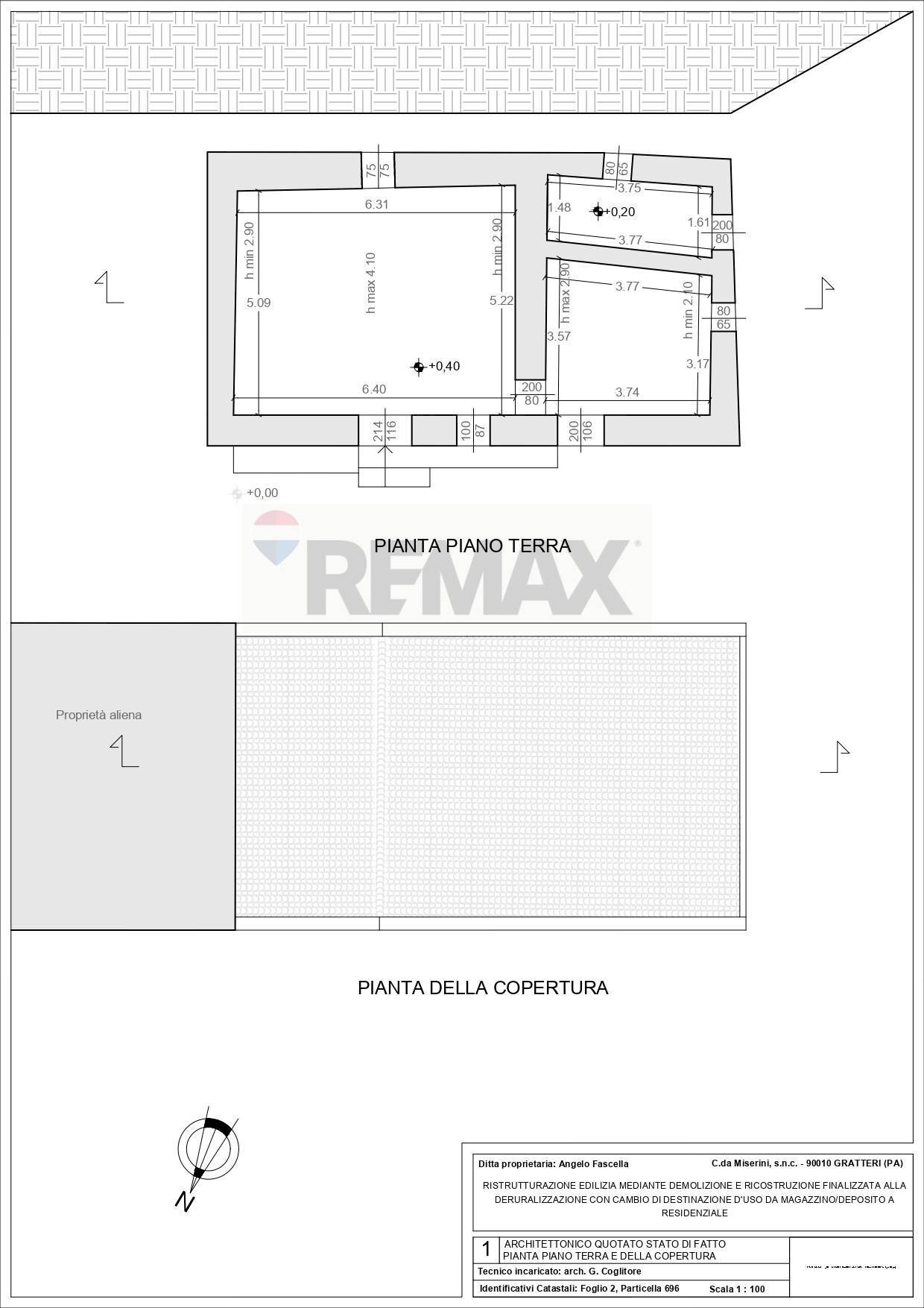 Pianta 2D - Villa contrada rapputi
 
snc, Gratteri - planimetria 1
