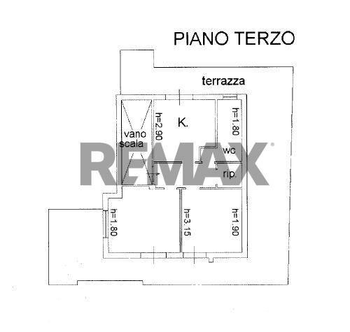 Pianta 2D - Attic Via Santa Maria della Stella
 
4, Pedara - floor plans 1