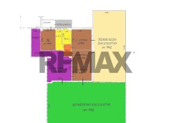 Pianta 2D - Four-room apartment Via Salvatore Quasimodo
 
12, Sant'Agata Li Battiati - photo 40