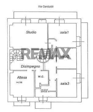 Pianta 2D - Casa semi indipendente via Garibaldi
 
20, Pachino - planimetria 1