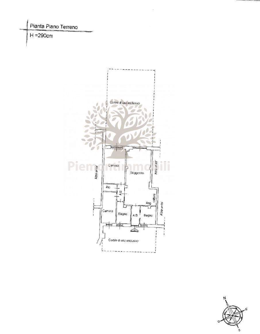 Foto 32 - Apartment via giovanni gino
 
19, Sangano - floor plans 1