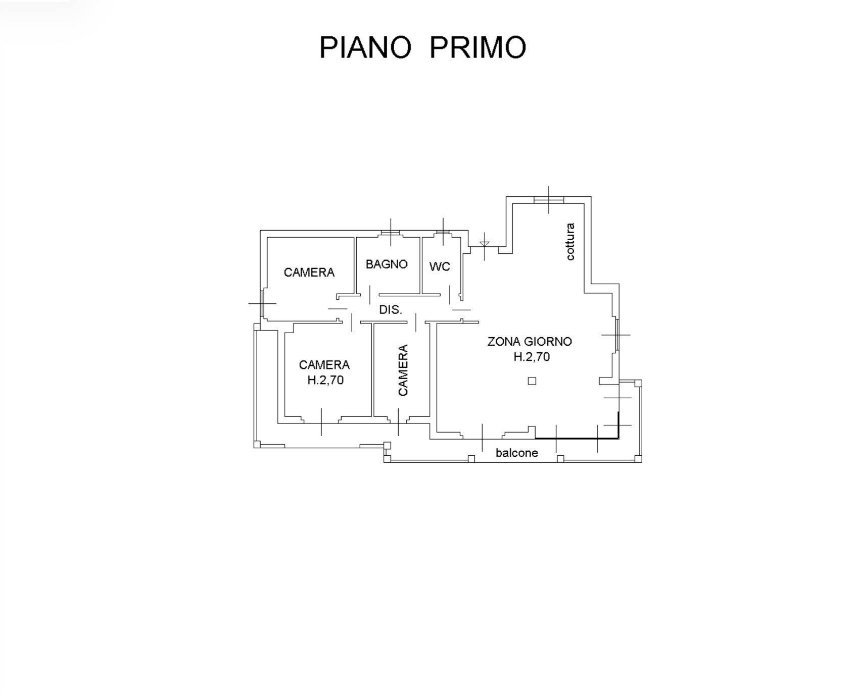 Foto 44 - Villa Strada di santalbino
 
8, Stresa - planimetria 1