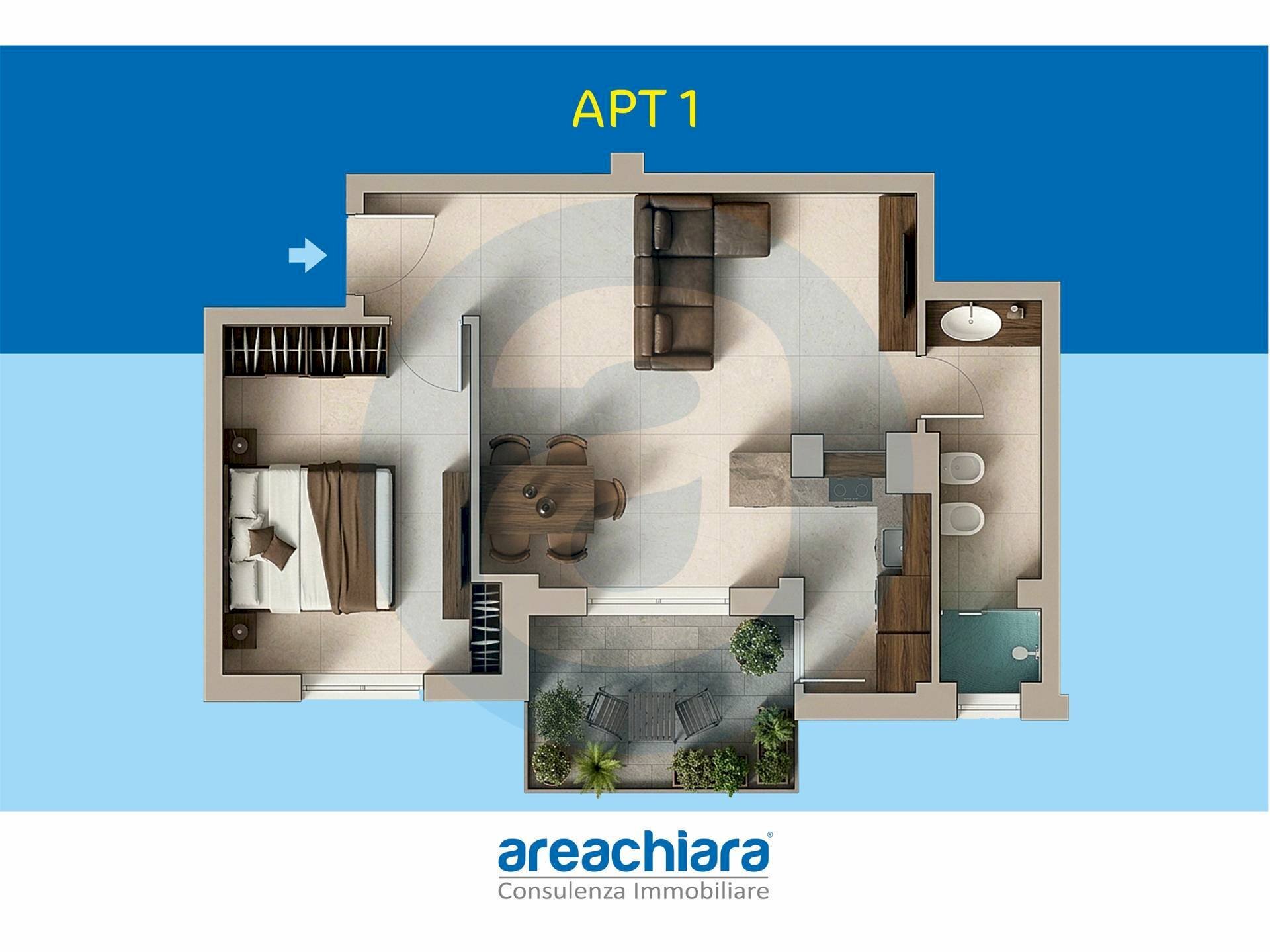 Foto 2 - Two-room apartment Via Giuseppe Papalia
1, Bari - photo 2