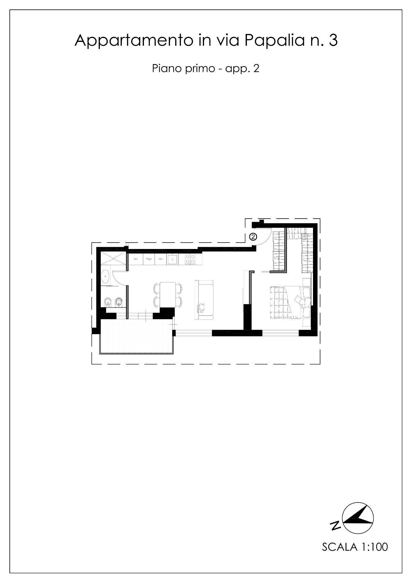 Foto 19 - Two-room apartment Via Giuseppe Papalia
 
1, Bari - floor plans 1