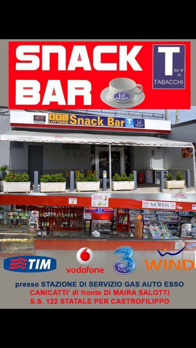 Edificio all\'aperto - Bar Tavola Calda - Fredda S.S. 122 KM 27 C/da Aquilata, Canicattì - foto 1