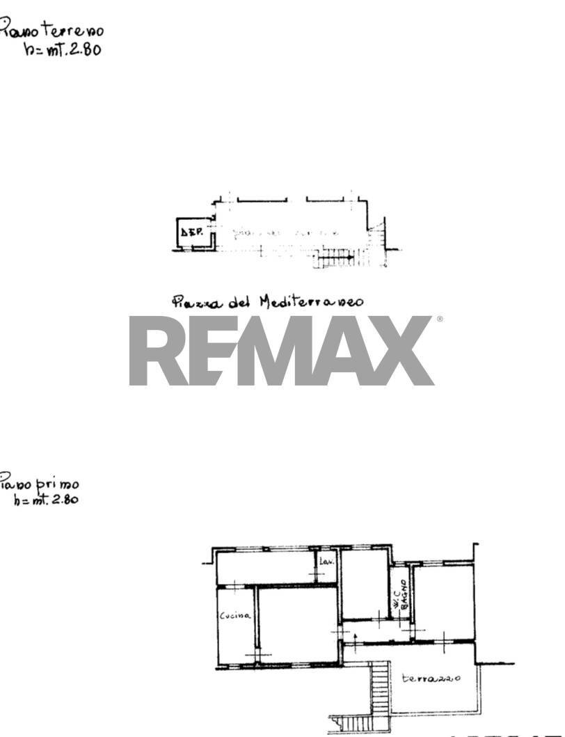 Pianta 2D - Independent house Piazza del Mediterraneo
 
16, Terrasini - floor plans 1