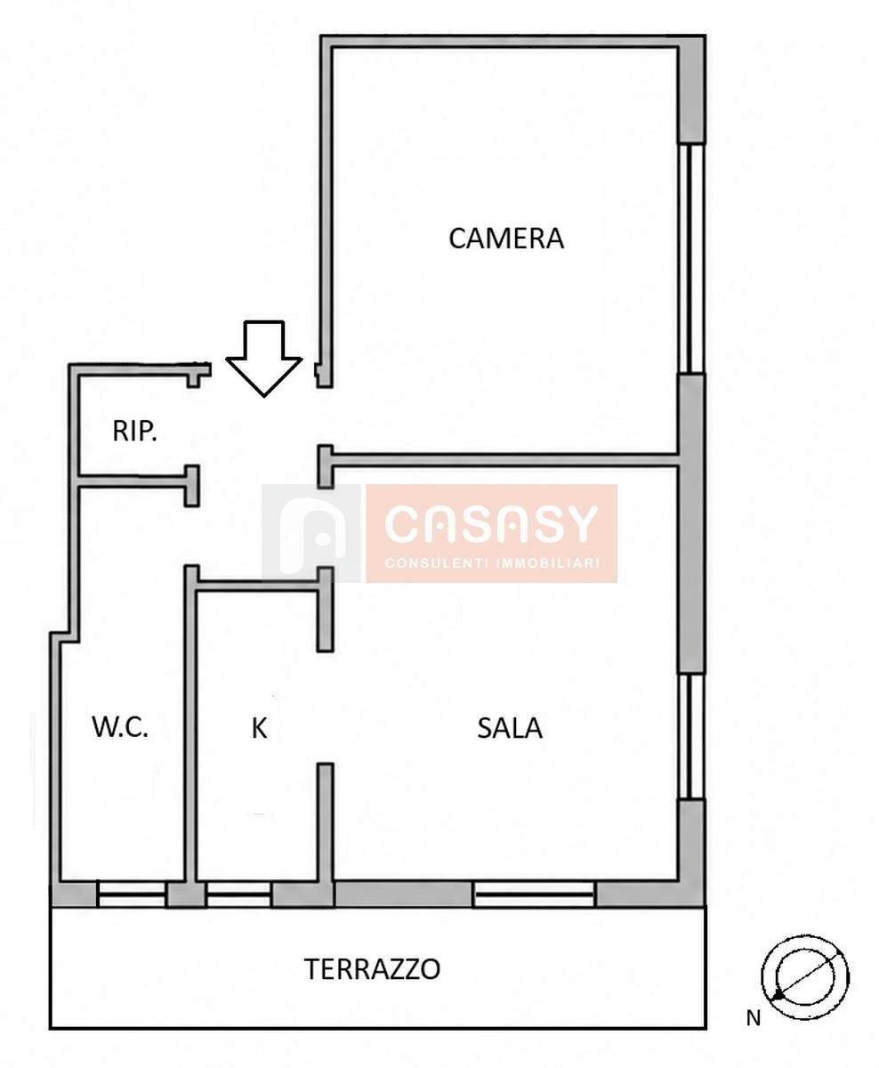 Foto 29 - Two-room apartment Via Langhe, Ceriale - floor plans 1