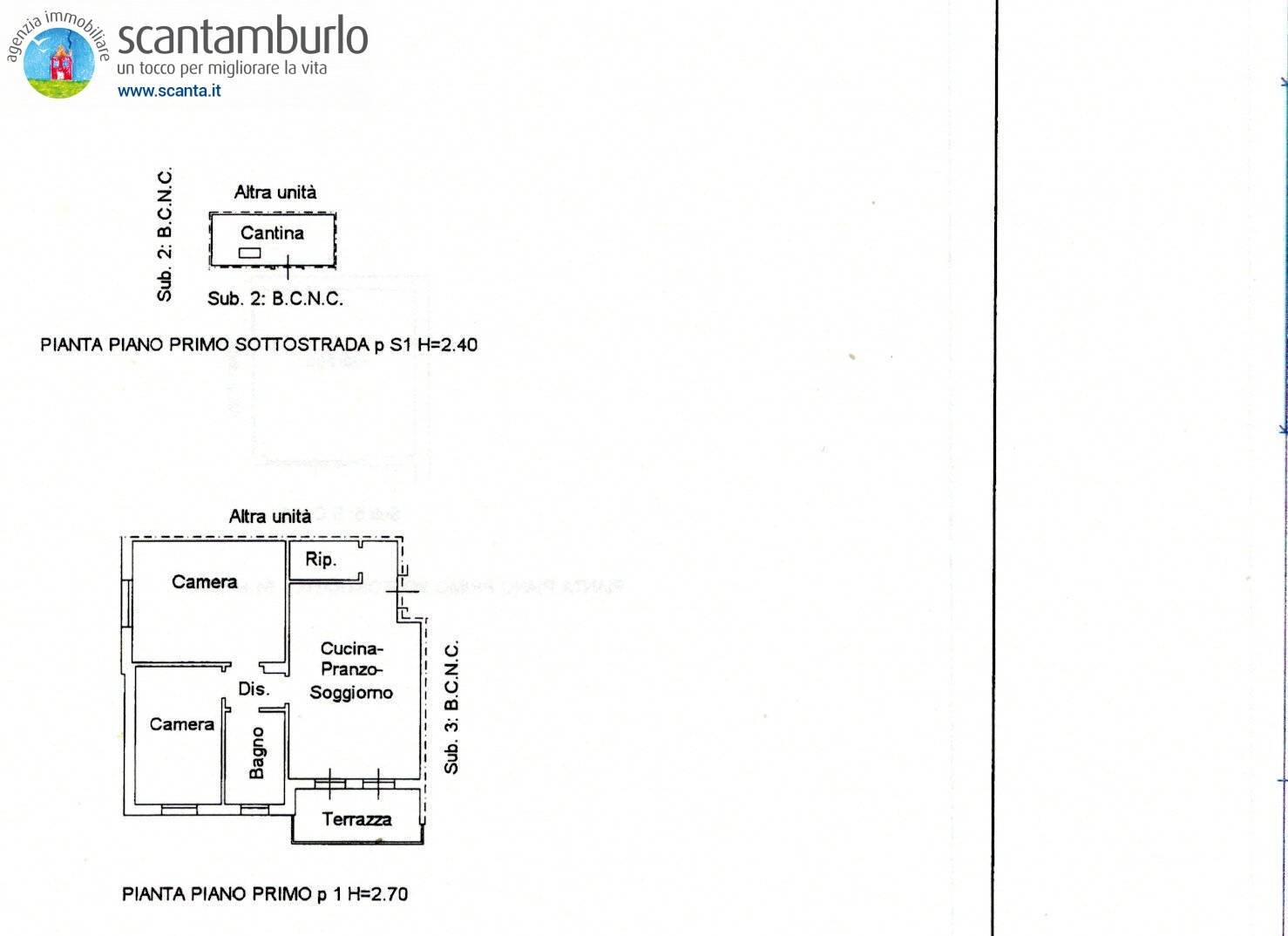 Foto 14 - Trilocale Casier - planimetria 1