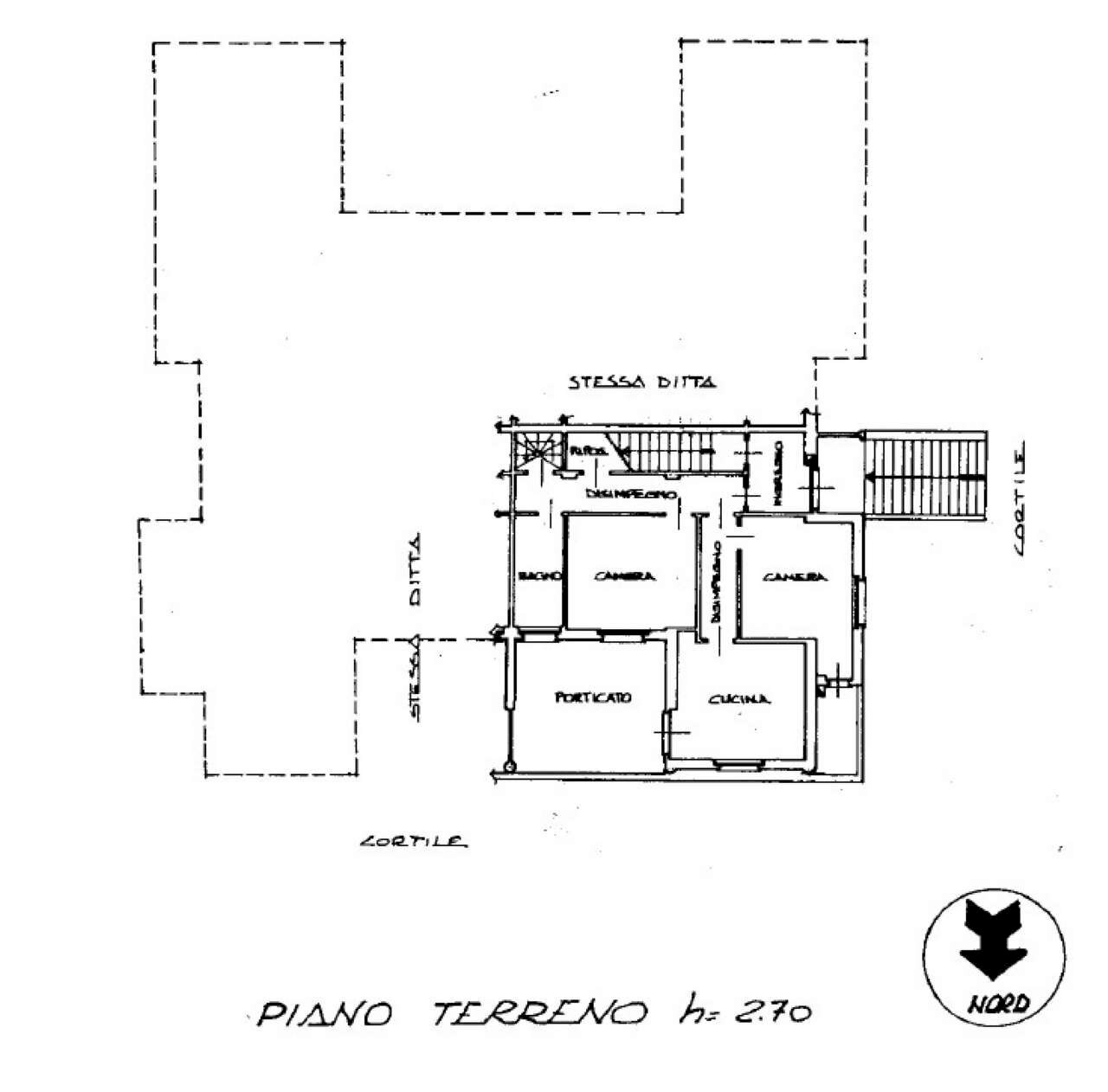 1 - Trilocale strada del Mondino, 6, Castiglione Torinese - planimetria 1