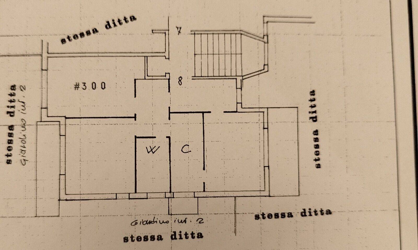 Trilocale via Giovanni Alfredo Cesareo, 22, Roma - planimetria 1