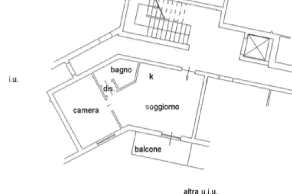 Bilocale Via G. Molineri, Andora - planimetria 1