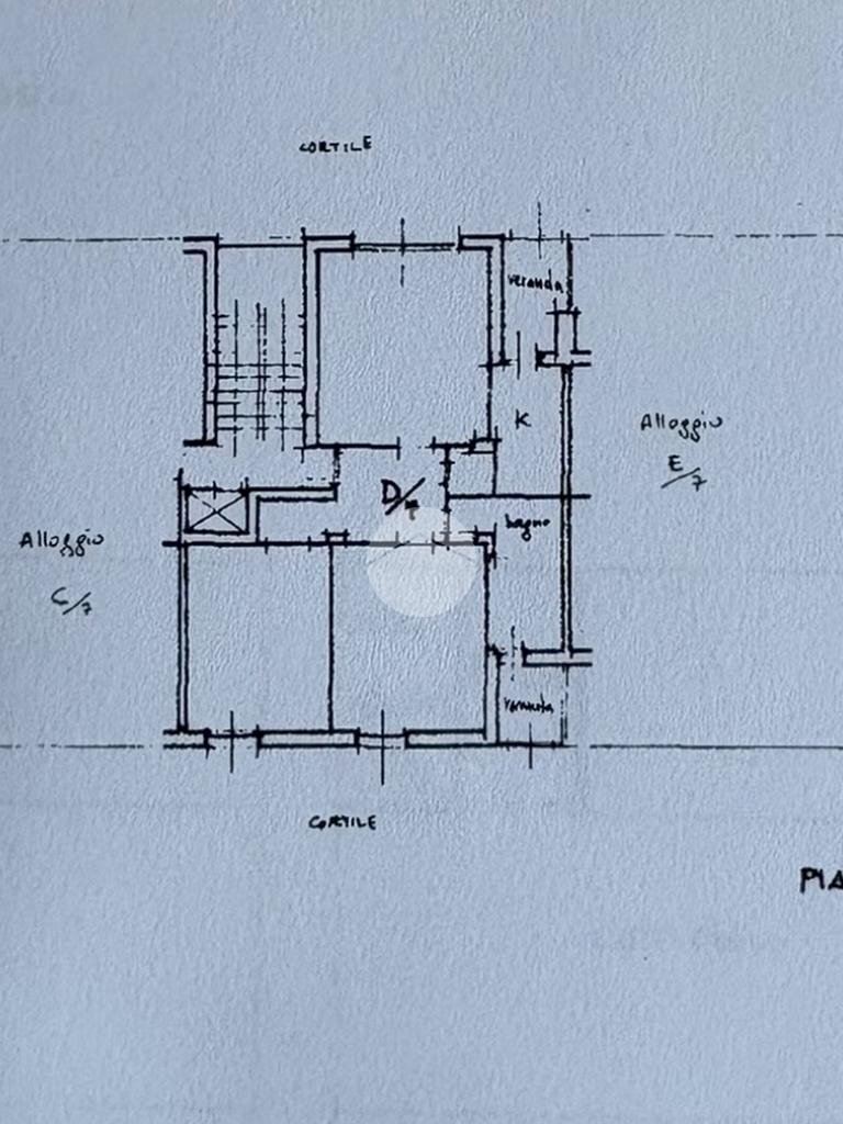 Three-room apartment Via michelangelo buonarroti, Grugliasco - floor plans 1