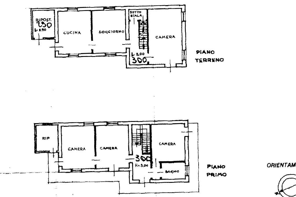 Casa indipendente Via Alfieri, Rivalta di Torino - planimetria 1