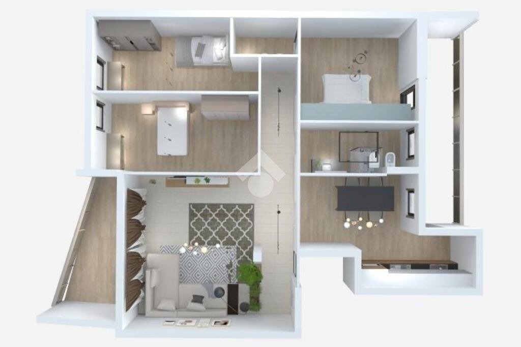 Appartamento Corso Giovanni Agnelli, Torino (zona Mirafiori Nord) - planimetria 1