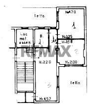 Pianta 2D - Three-room apartment VIA LUSSEMBURGO
 
35, L'Aquila - floor plans 1