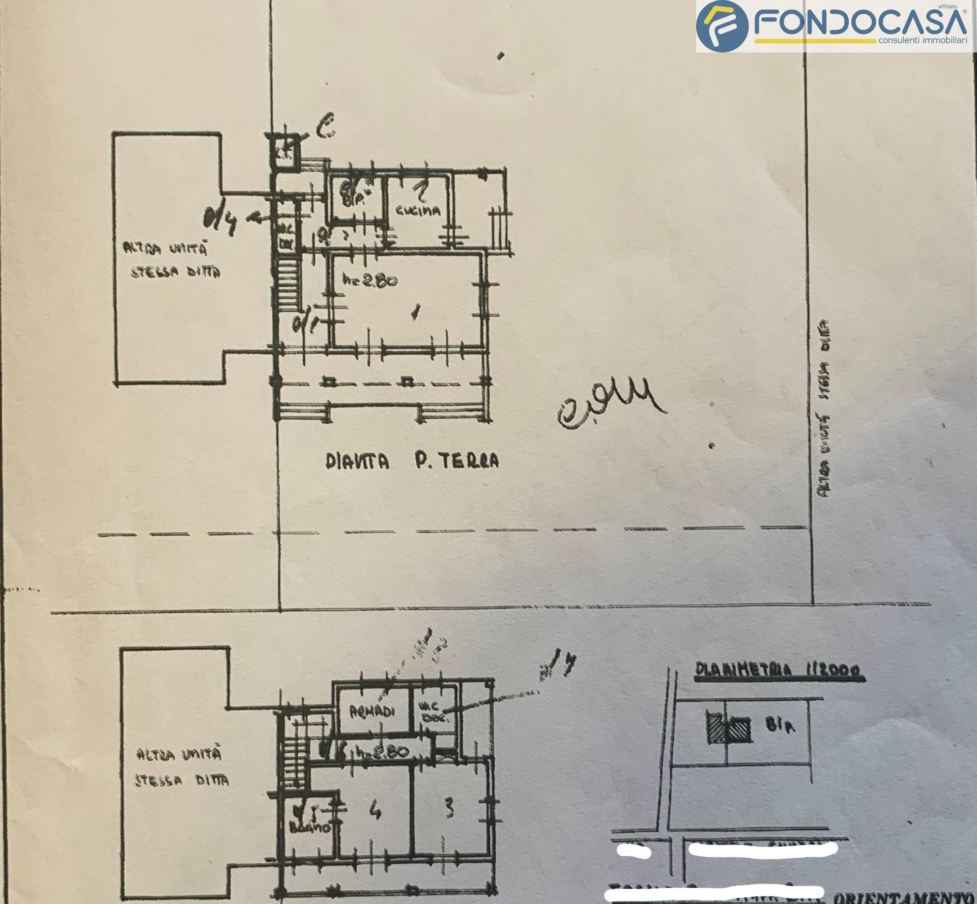 planimetria - Casa semi indipendente Via Antonio Gramsci
 
8, Forte dei Marmi - planimetria 1
