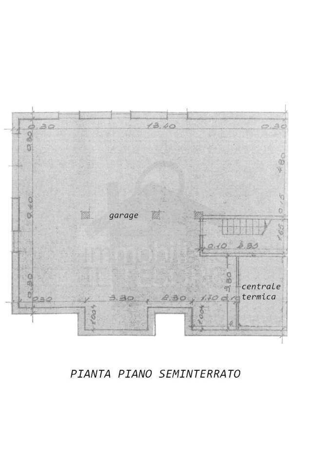 Villa via Casalecchio, 105, Verucchio - planimetria 1