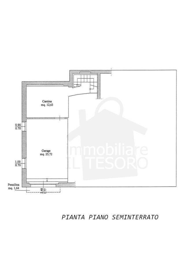 Villa via del Colle, 20, Verucchio - planimetria 1