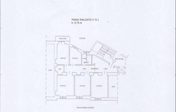 Appartamento via Pietro Palmieri, 34, Torino (zona Cit Turin) - planimetria 1