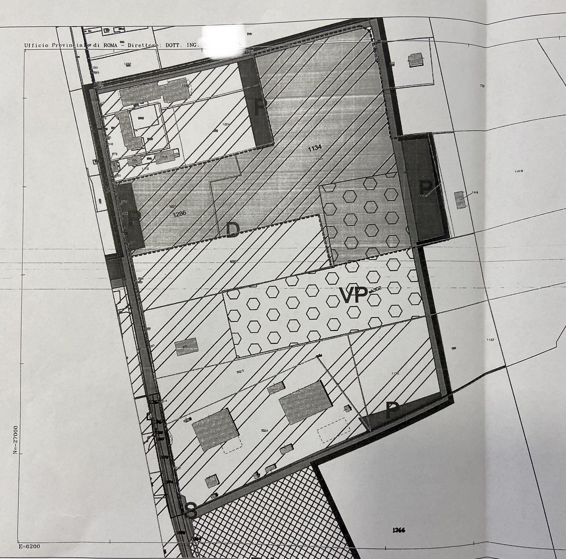 Foto 3 - Terreno edificabile VIA LAURENTINA
 
snc, Pomezia - planimetria 1
