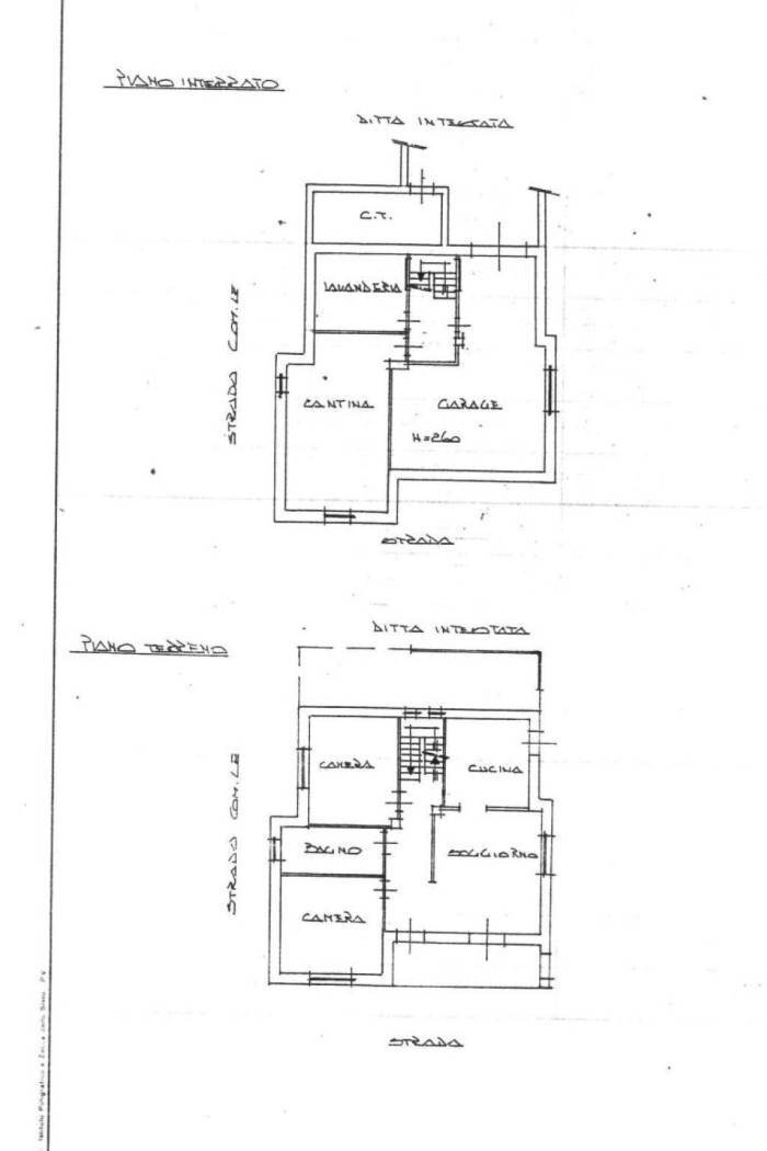 Villa Frazione San Bernardo, 58B, Monteu Roero - planimetria 1