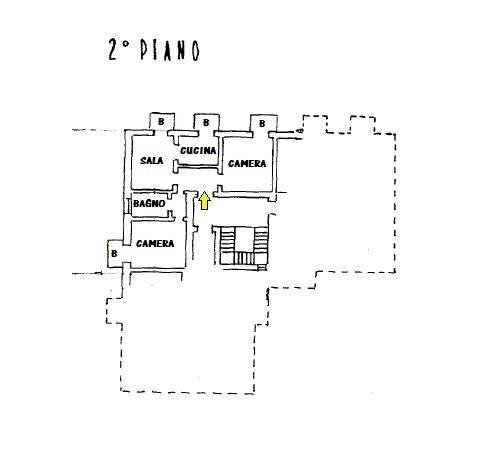 Four-room apartment Ozzano dell'Emilia - floor plans 1