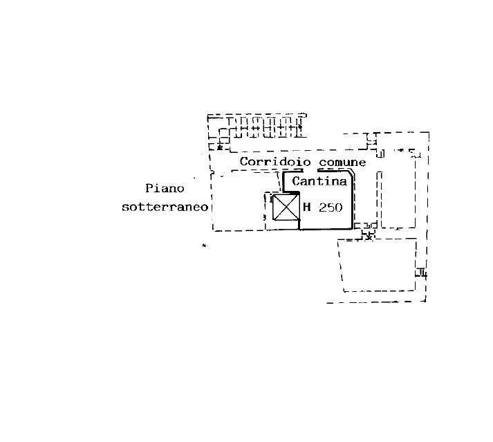 Appartamento via Saluzzo, 20, Cuneo (zona Centro) - planimetria 1