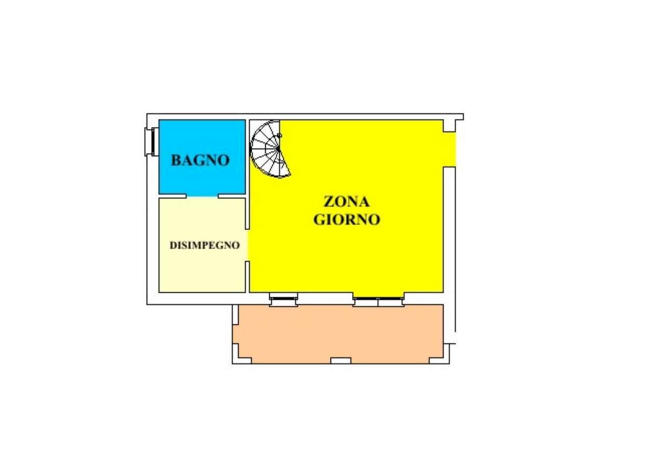 304p1 - Three-room apartment via Pascoli, Crespiatica - floor plans 1