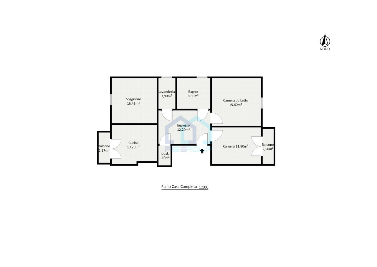 planimetria - Apartment Via della Tagliata 8, Savona - floor plans 1