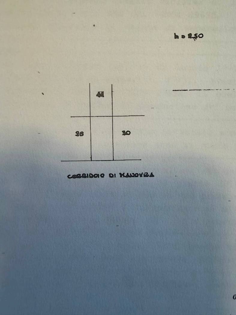 Box via delle Casaccie, Genova - floor plans 1