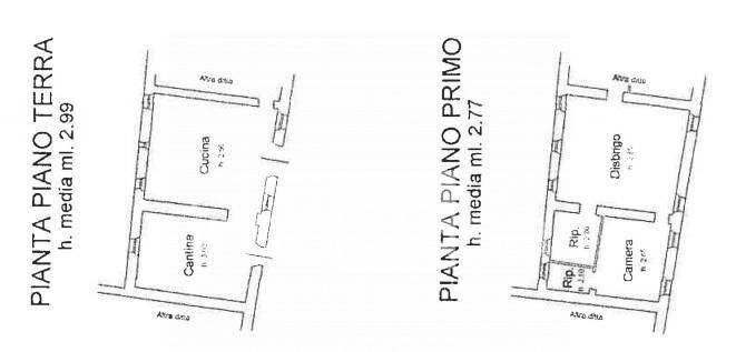Foto 28 - Casa semi indipendente Via Danese
 
92, Fregona - planimetria 1