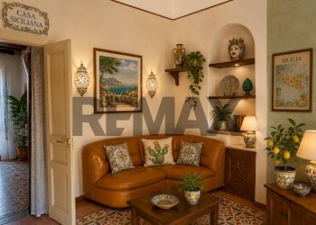 Soggiorno - Appartamento Via San Vincenzo
 
49, Fiumefreddo di Sicilia - foto 12