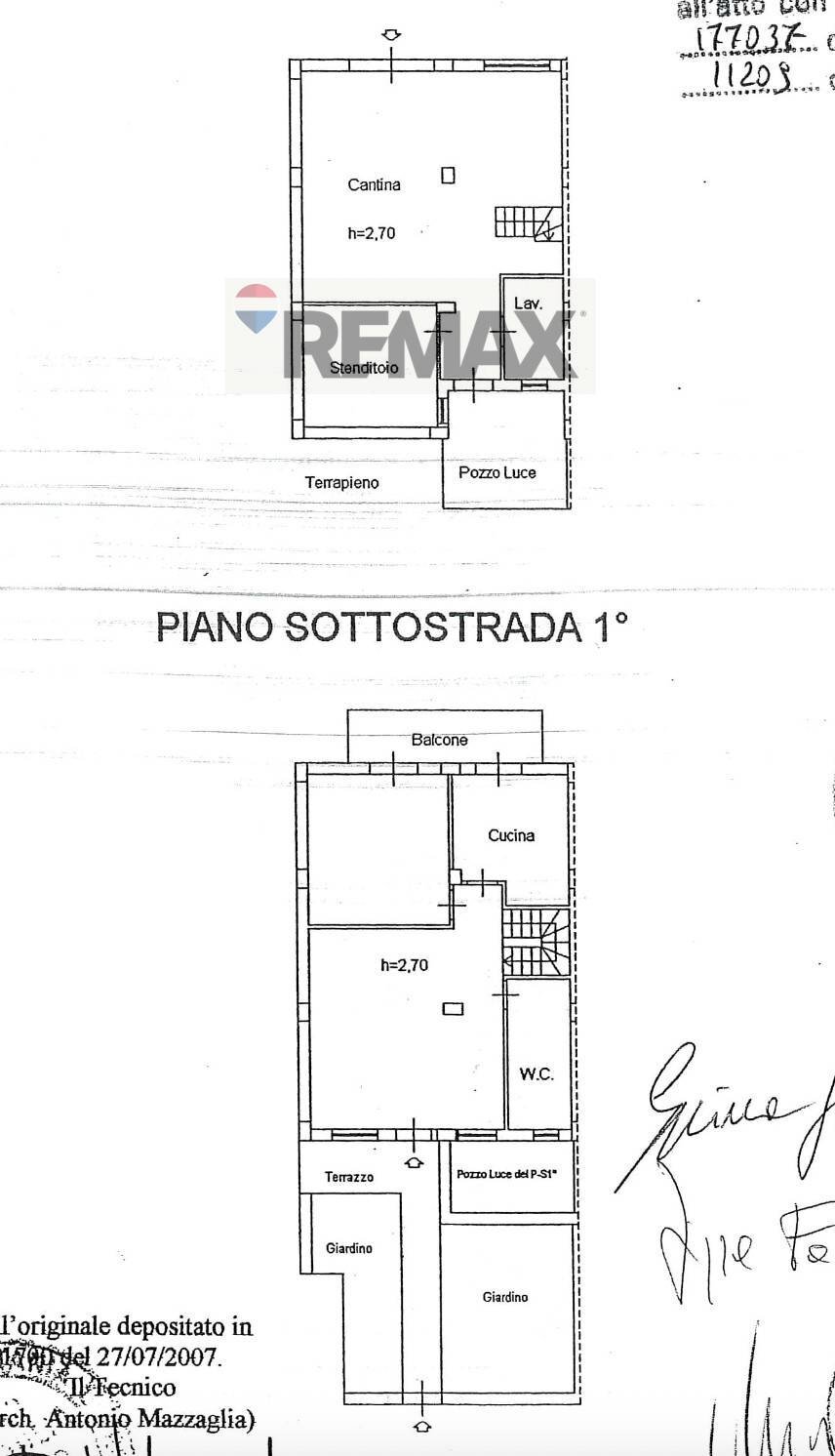 Pianta 2D - Casa semi indipendente Via Battiati
 
32, Aci Bonaccorsi - planimetria 1