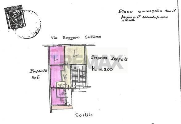 Foto 21 - Two-room apartment via Ruggero Settimo
 
87, Catania - floor plans 1