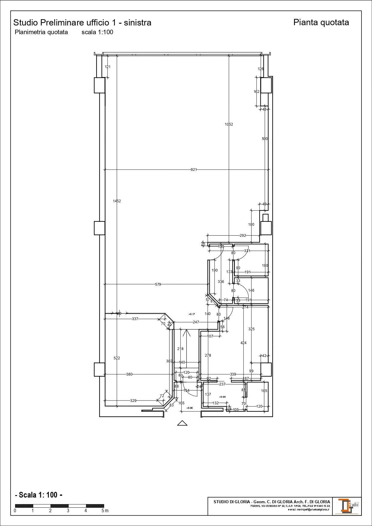 Foto 16 - Office Corso Svizzera
 
185, Torino - floor plans 1