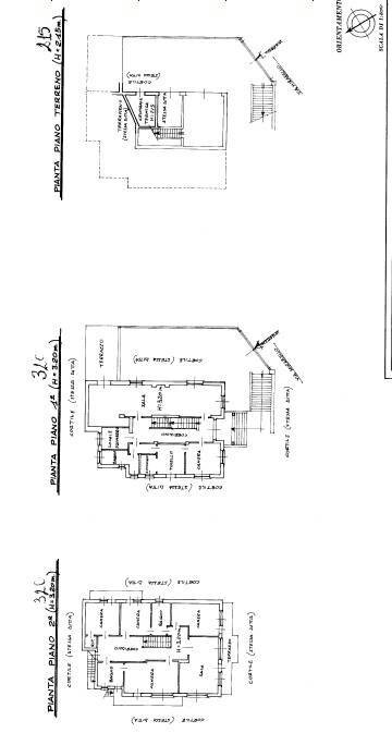 Foto 33 - Villa via Mirabello
 
3/B, Torino - floor plans 1