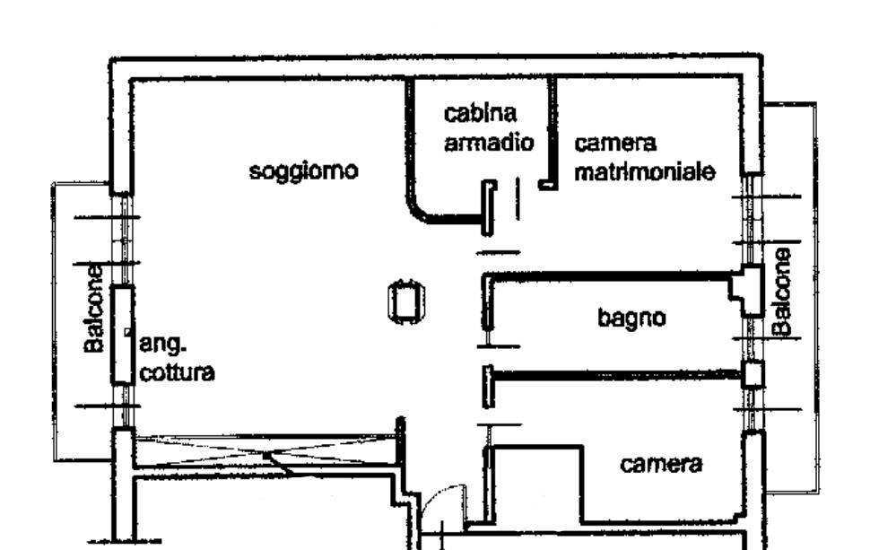 Foto 11 - Three-room apartment VIA BAINSIZZA
 
4, Limbiate - floor plans 1
