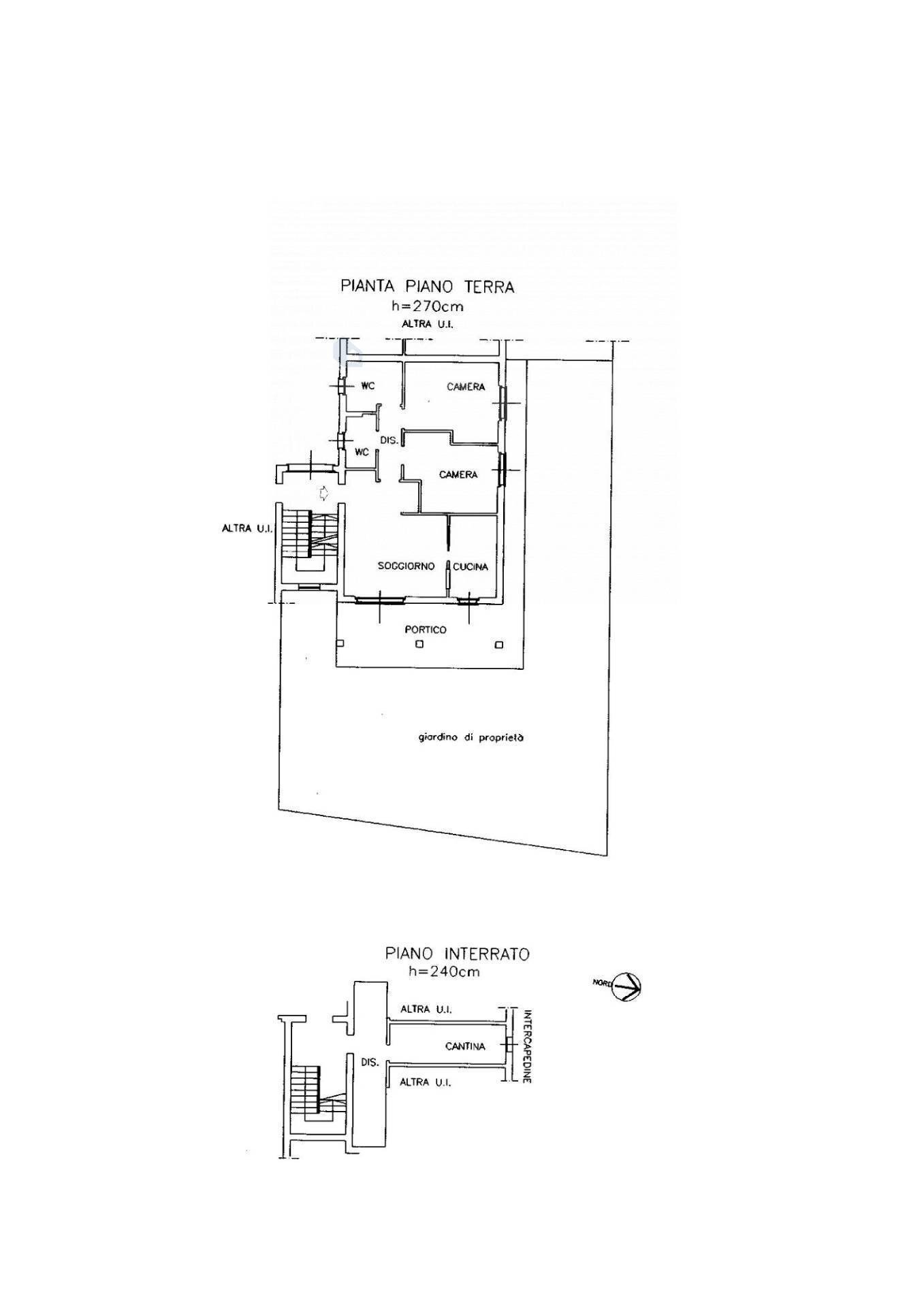 Foto 49 - Three-room apartment Via Matteotti
 
21, Robbiate - floor plans 1