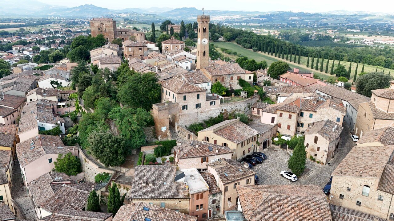 DJI_20250101193153_0071_D - Terratetto - Terracielo Piazzetta Monache, Santarcangelo di Romagna - foto 1