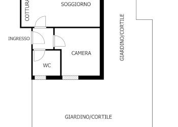 Planimetria - Bilocale via giuseppe garibaldi ne, Ne - foto 15