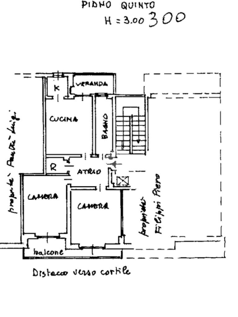 Trilocale Via vittorio veneto, Collegno - planimetria 1