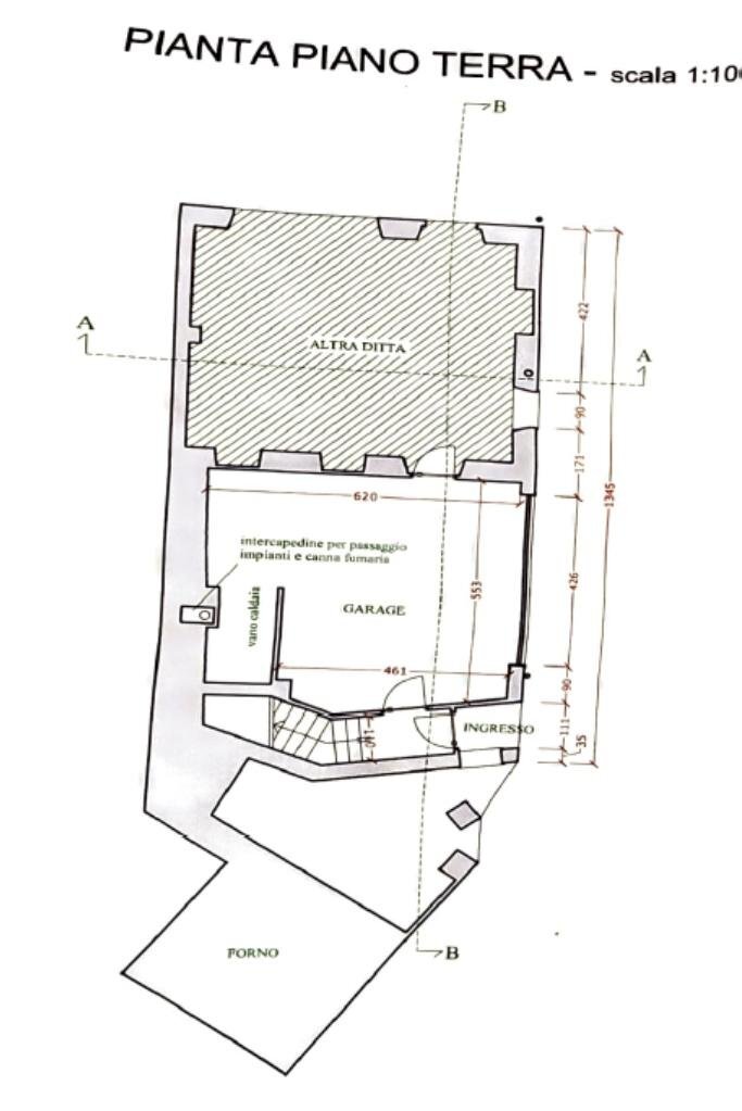 Rustic Via barra, Cafasse - floor plans 1