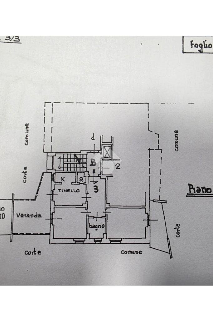 Trilocale Via aosta, Rivoli - planimetria 1