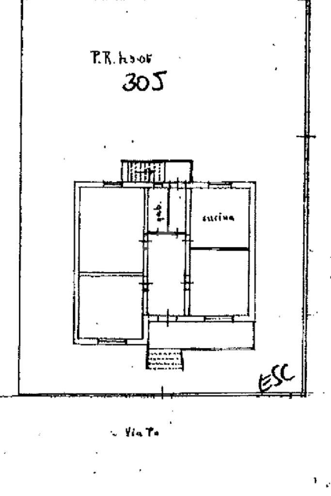 Villa Via Po, Cesena - planimetria 1