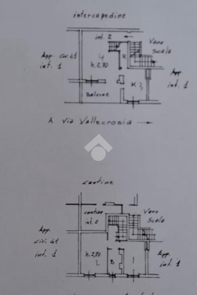 Quadrilocale Via vallecrosia, Genova (zona Voltri) - planimetria 1