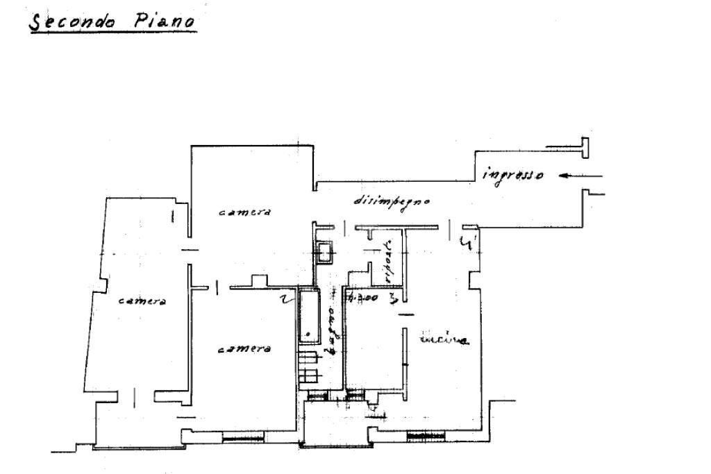 Four-room apartment Via Cardinal Raimondi, Acqui Terme - floor plans 1