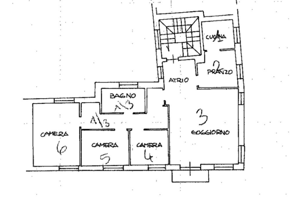 Quadrilocale Via Stazione, Suno - planimetria 1