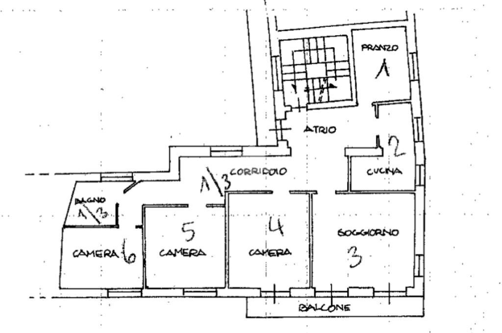Quadrilocale Via Stazione, Suno - planimetria 1