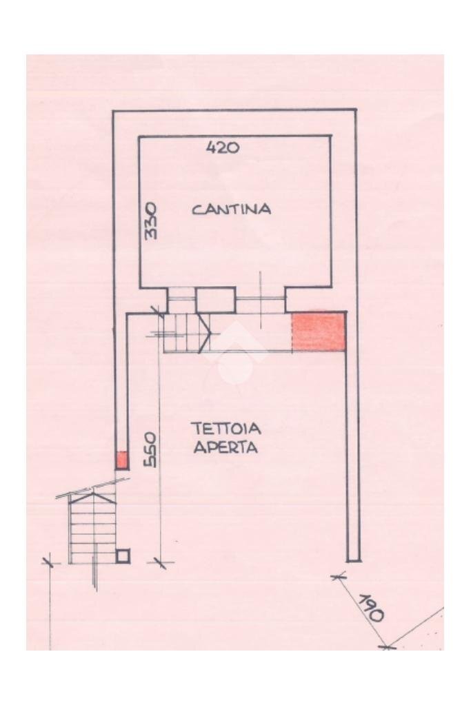 Casa indipendente Borgata Raudori, Perosa Argentina - planimetria 1